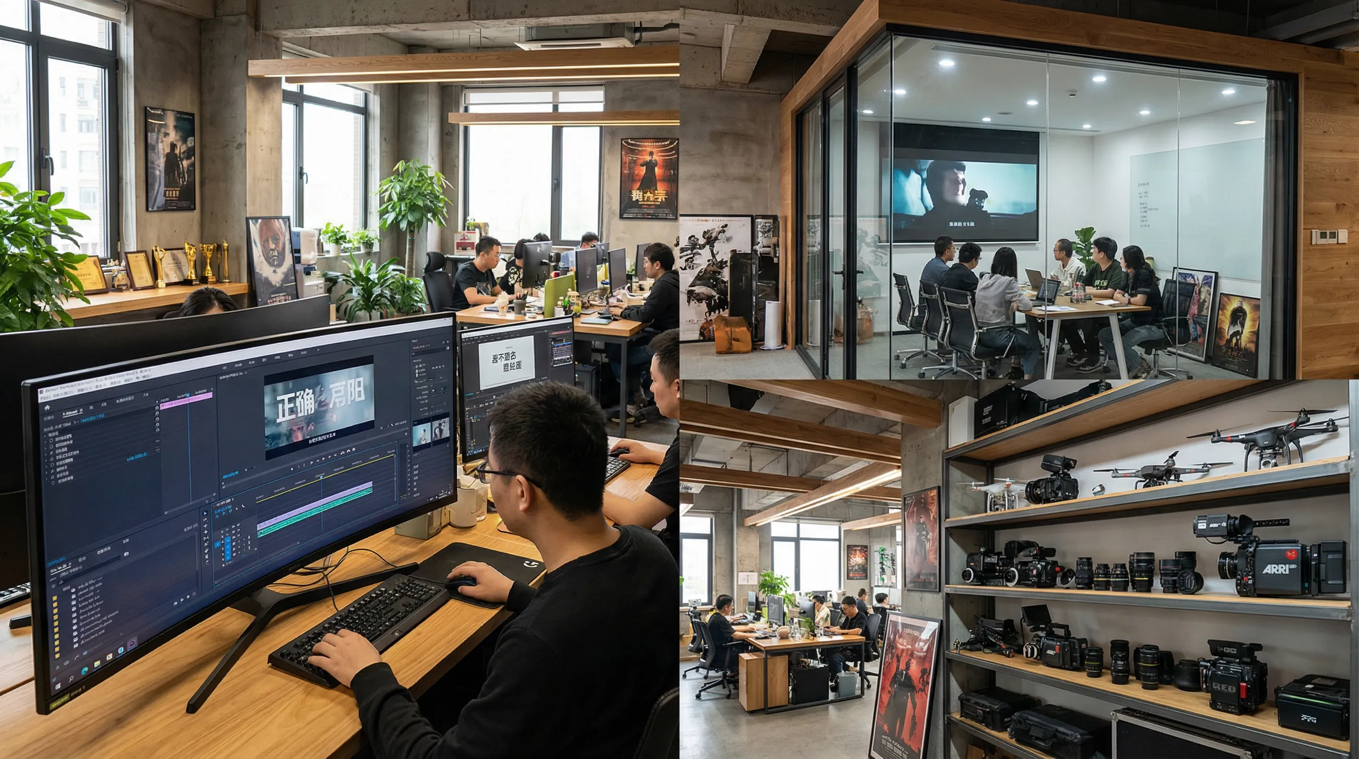 看片影视传媒公司办公室